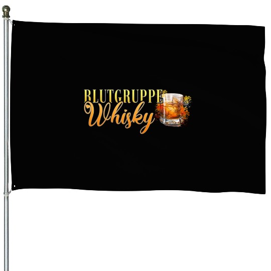 Blutgruppe Whisky Cocktail for Bartender House Flags