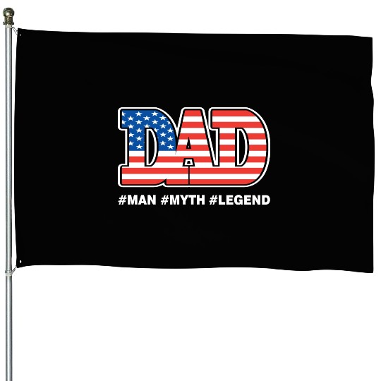 American Dad Unisex House Flags Father Day