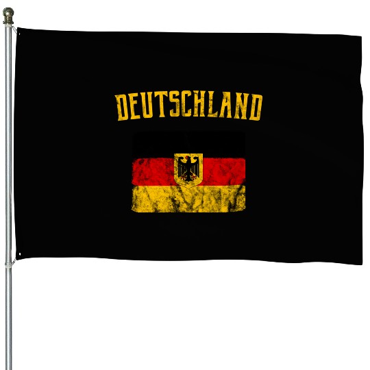 Deutschland - German Flag House Flags