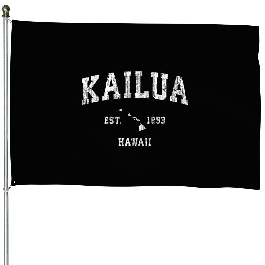 Kailua Hawaii Hi Athletic Sports House Flags