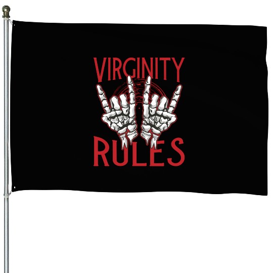 Virginity Rules Nerd Summer Camp House Flags