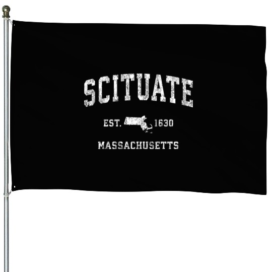 Scituate Massachusetts Ma Athletic Sports House Flags