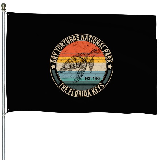 Dry Tortugas National Park Florida Keys Beach House Flags