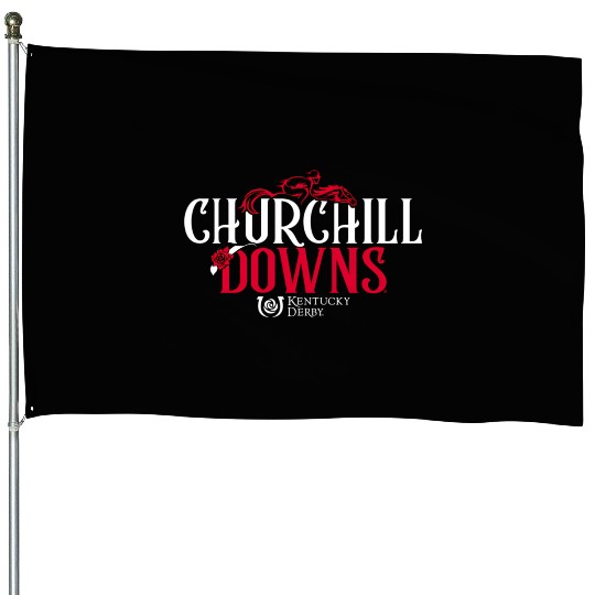 Officially Licensed Kentucky Derby Churchill House Flags