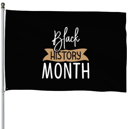 Black History Month House Flags