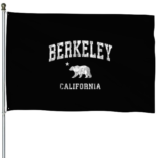 Berkeley California Ca Distressed Sports House Flags