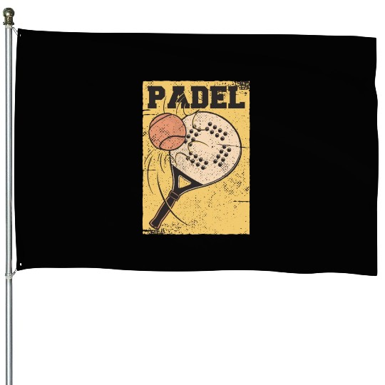 Padel Tennis Paddle Paddleball Padel Platform House Flags