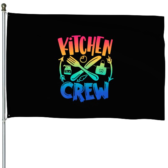 Kitchen Crew Back To School Team Field Day 2022 House Flags