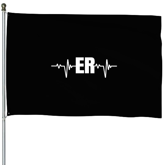 Emergency Medicine Emergency Room Nurse Er Hebeat House Flags