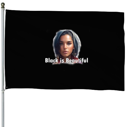 Black is Beautiful House Flags