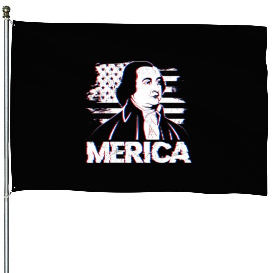 Merica USA Presidents America Fan USA Party House Flags
