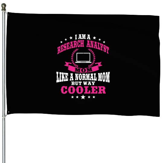 Research Analyst Mom Outfit Mother's Day House Flags
