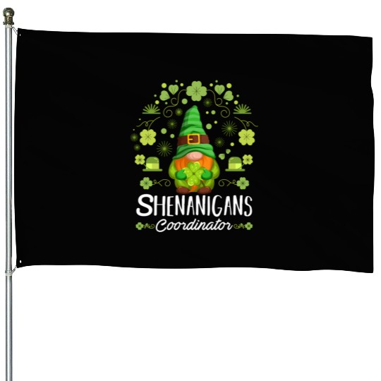 Shenanigans Coordinator St Patric Day House Flags