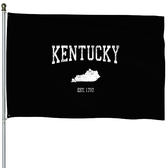 Kentucky Ky Old Sports House Flags