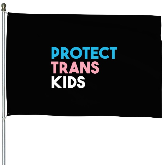 Protect Trans Transgender Pride House Flags