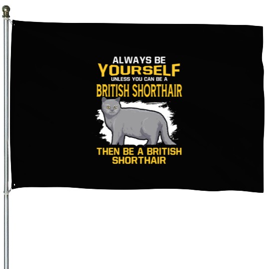 Always Be Yourself Unless You Can Be A British Sho House Flags