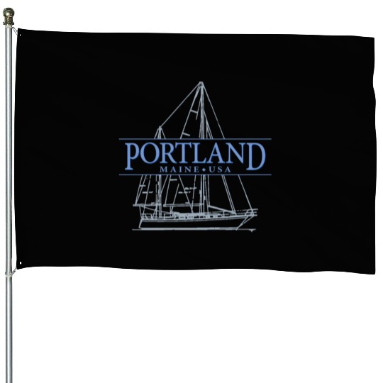 Portland Maine Sailing House Flags