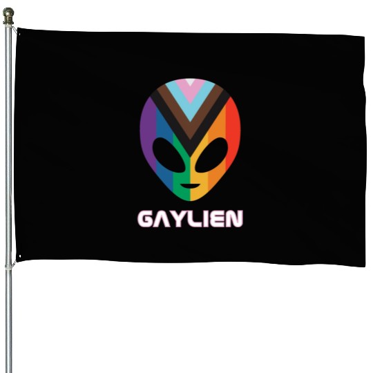 Gaylien aka Gay Alien House Flags
