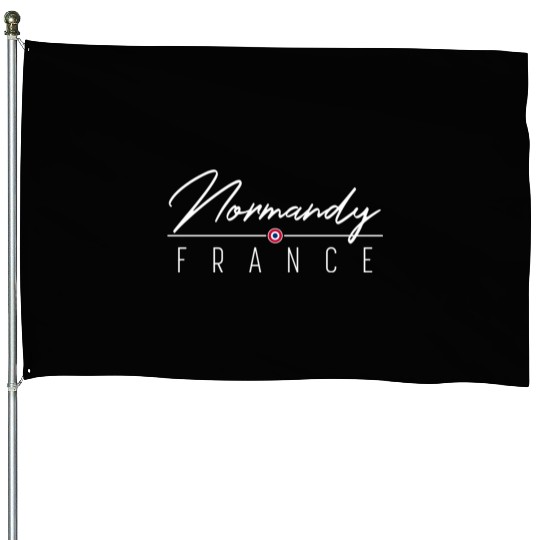 Normandy France House Flags