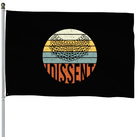 I Dissent Quote House Flags