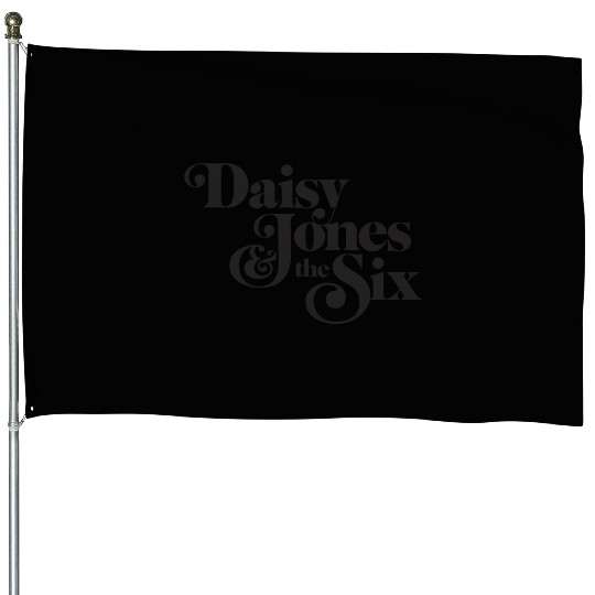 Daisy Jones The Six - Logo House Flags