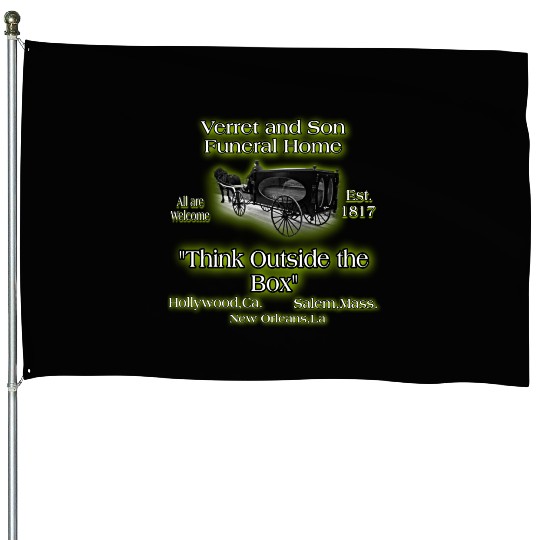 Verret and Son Funeral Home House Flags