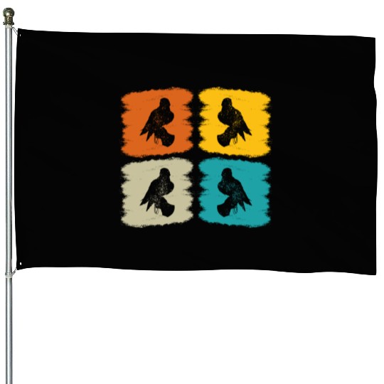 Falconry Bird Falcon Hunting Falconer House Flags