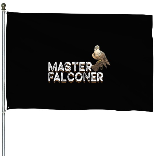 Falconry Bird Falcon Hunting Falconer House Flags