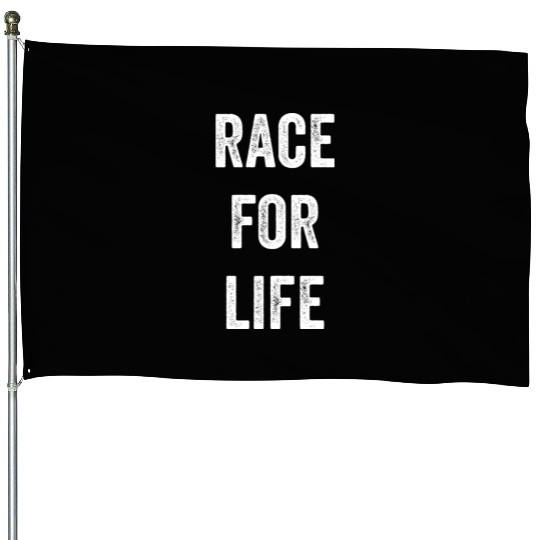 Race For Life House Flags