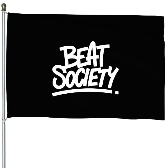Beat Society nostalgia House Flags