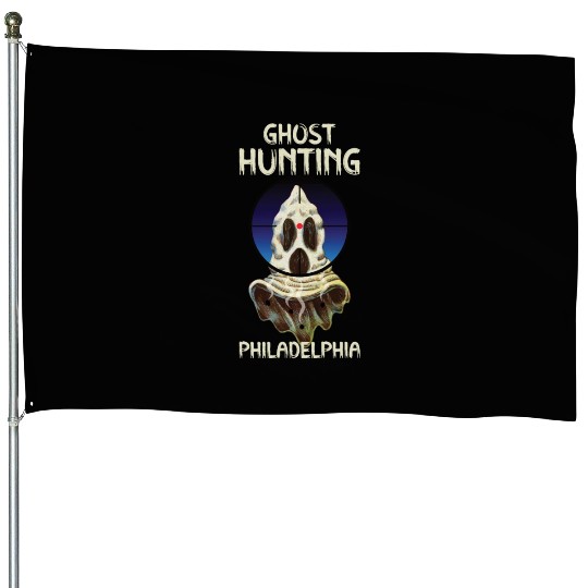 Paranormal Investigator Philadelphia Hunter Ghost House Flags