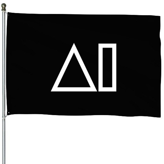 AI Artificial Intelligence Computer Science House Flags
