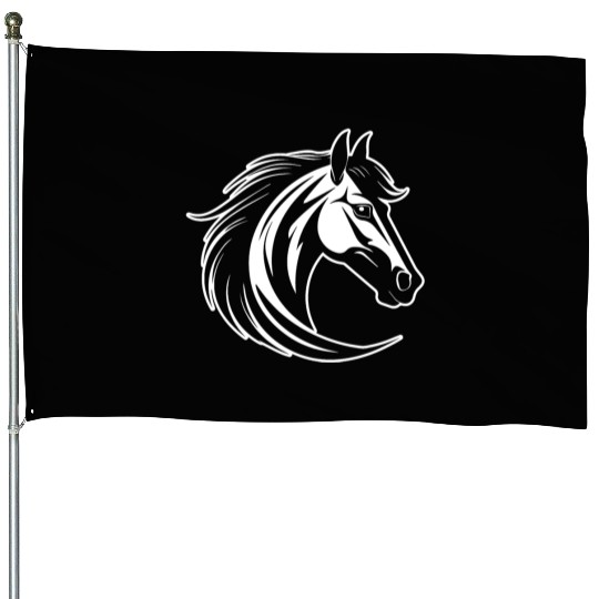 Horse Equine Pony House Flags
