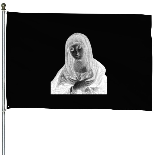 Our Lady Of Guadalupe Virgin Mary House Flags