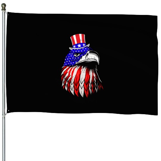 America Eagle USA Patriots American Pride House Flags