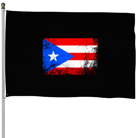 Puerto Rico National Flag House Flags