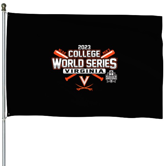 College World Series 2023 Baseball CWS House Flags
