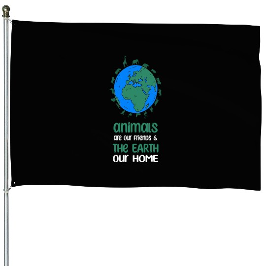 Earth Day House Flags