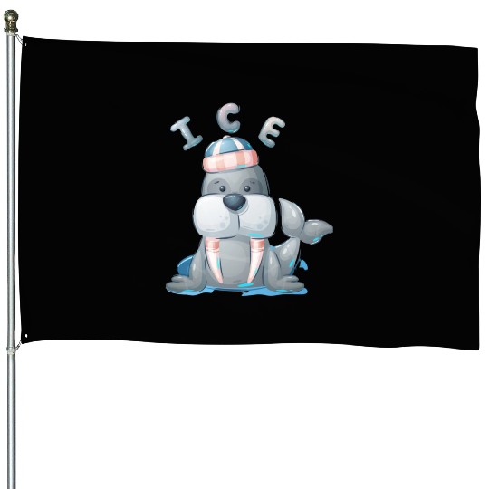 Snow seal House Flags