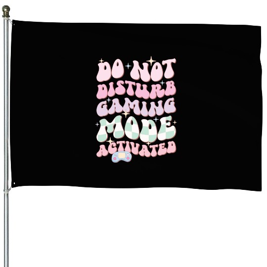 Do Not Disturb Gaming Mode Activated House Flags