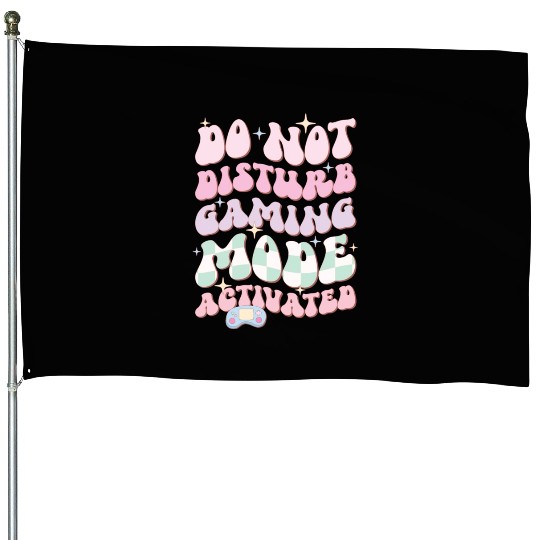 Do Not Disturb Gaming Mode Activated House Flags