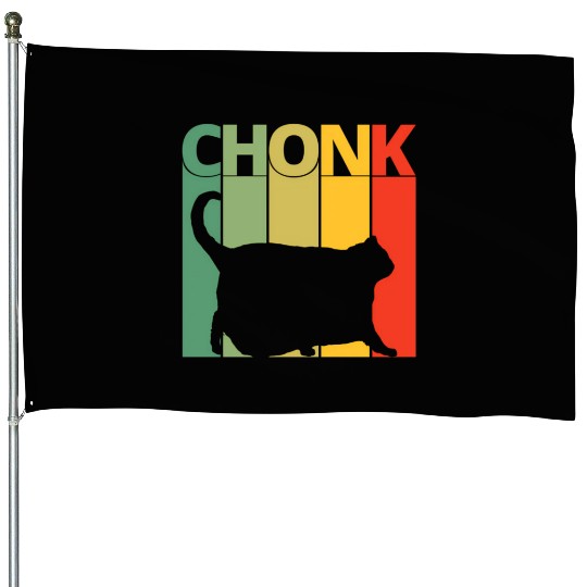 Cat Meme Chonk Dank Meme Chonk House Flags