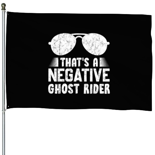 That'S A Negative Ghost Rider Pun For Movie House Flags