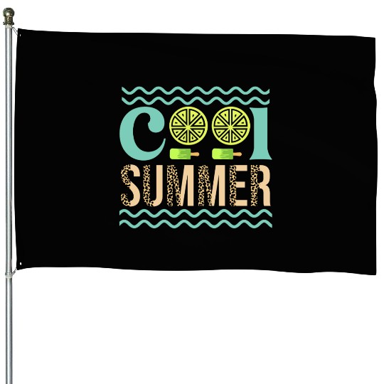 Cool Summer House Flags