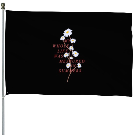 The Summer I Turned Pretty Vertical Daisy House Flags
