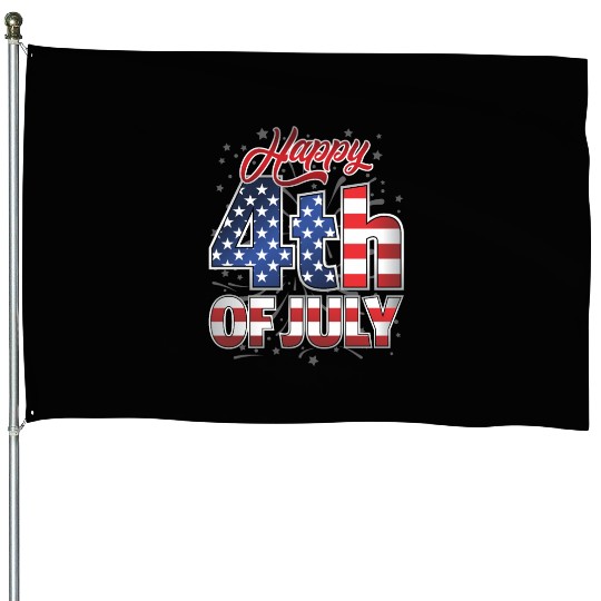 Proudly United: Happy 4th Of July! House Flags