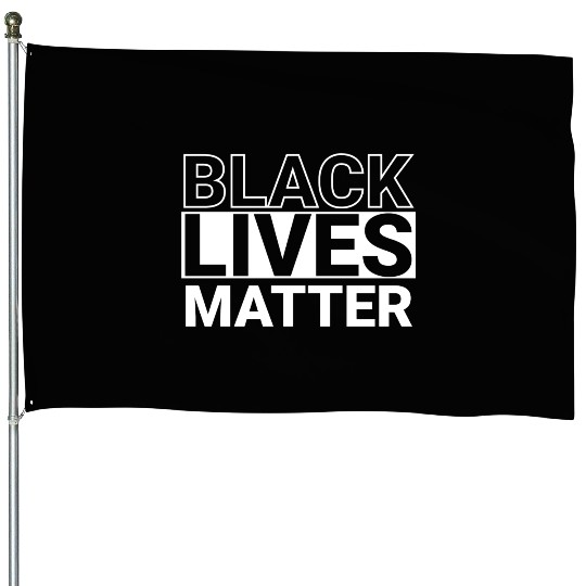 black vector typography House Flags