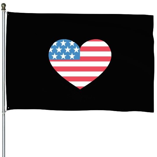 Heart America House Flags