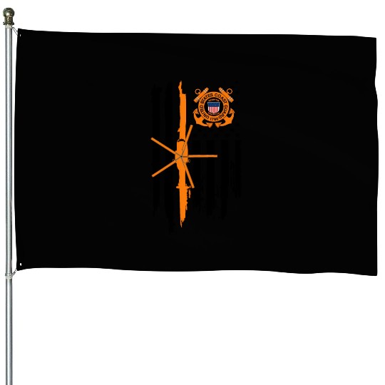 Us Coast Guard Uscg U S Armed Forces Patriot House Flags