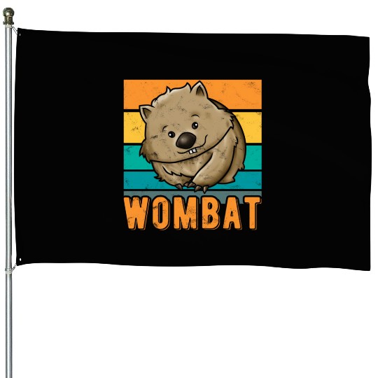 Wombat House Flags